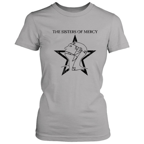 The Sisters Of Mercy Distressed Logo Women's T-Shirt Tee