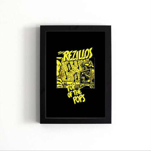 Rezillos Top Of The Pops Art Love Logo Poster