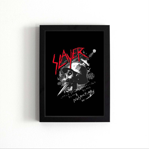 Slayer No Sanctuary World Poster