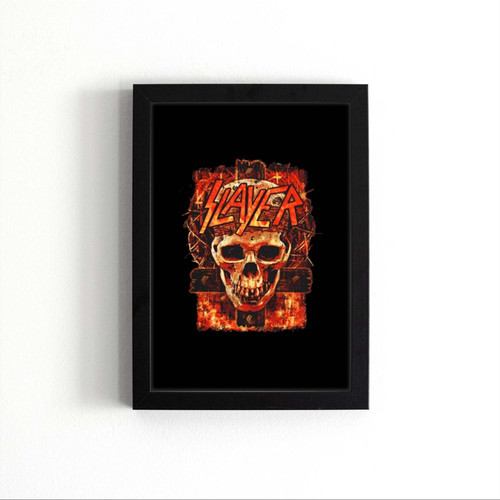 Slayer Skull And Cross Poster