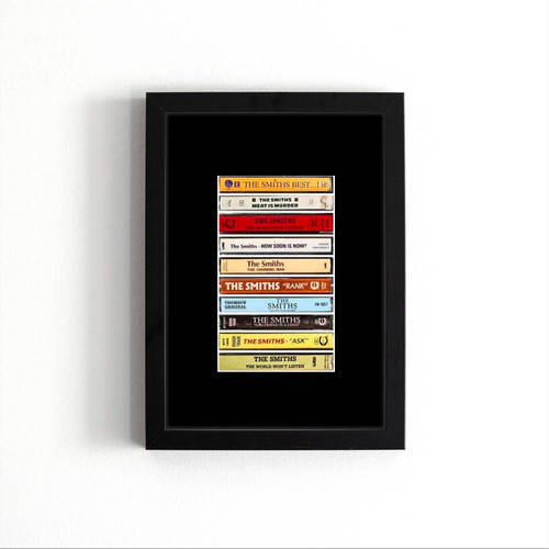 The Smiths Albums Cassette Retro Poster