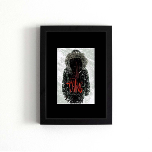 The Thing Horror Movie Art Love Logo Poster