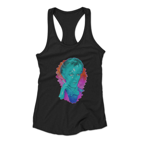 Bowie Art Like Women Racerback Tank Top