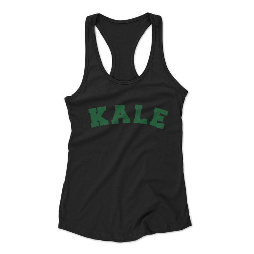 Kale Vegetarian Health Food Women Racerback Tank Top