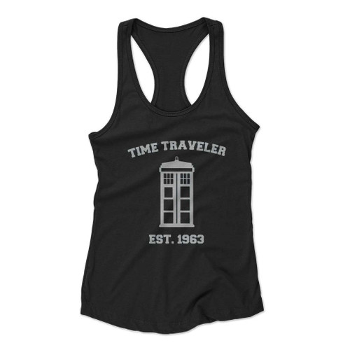 Time Traveler Est 1963 Women Racerback Tank Top
