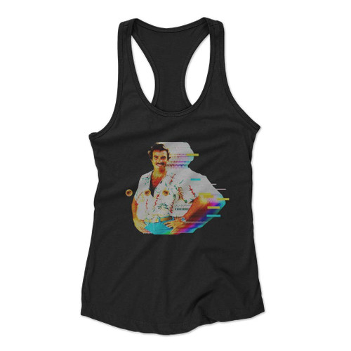 Tom Selleck Art Kill Women Racerback Tank Top