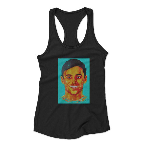 Tom Selleck Daley Women Racerback Tank Top