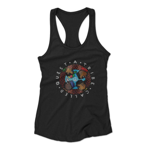 A Tribe Called Quest Member Women Racerback Tank Top