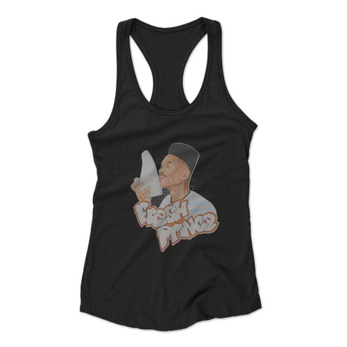Fresh Prince Lick Jordan Women Racerback Tank Top