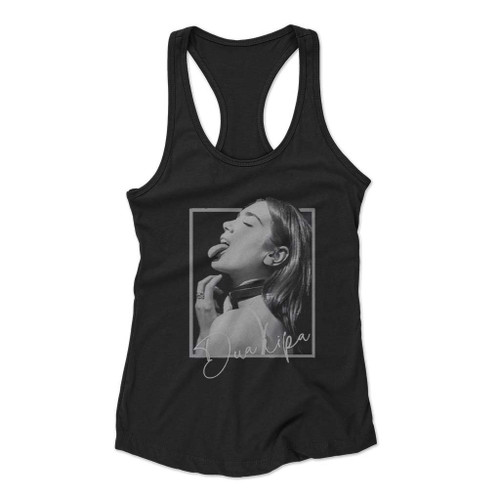 Lipa Singer Classic Dua Lipa Women Racerback Tank Top