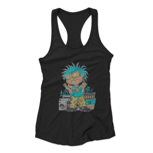 Rich Chuckie Women Racerback Tank Top