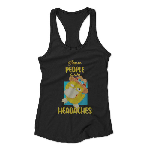 Some People Are Headaches Psyduck Anime Women Racerback Tank Top