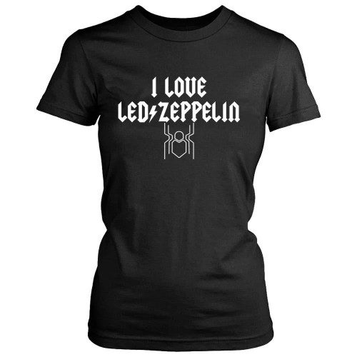 Far From Home Led Zeppelin Spiderman Inspired Women's T-Shirt Tee