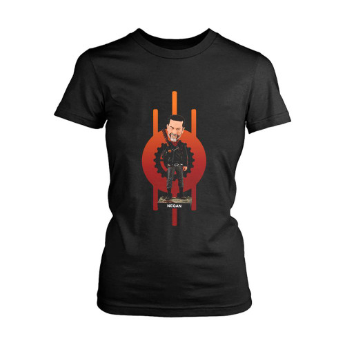 The Walking Dead Negan With Lucille Women's T-Shirt Tee