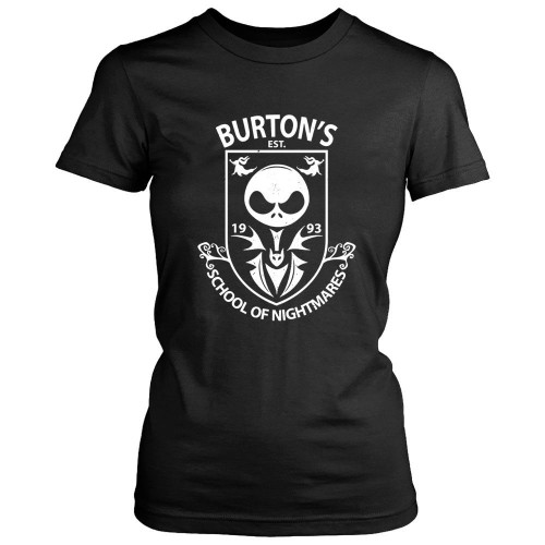 Burton School Of Nightmares Women's T-Shirt Tee