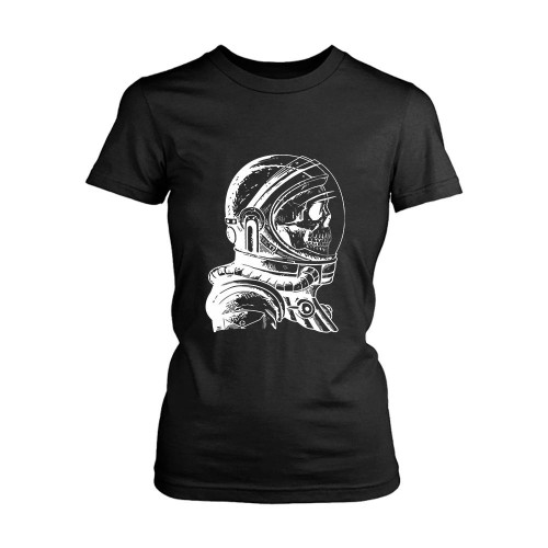 Skull Astronaut Women's T-Shirt Tee