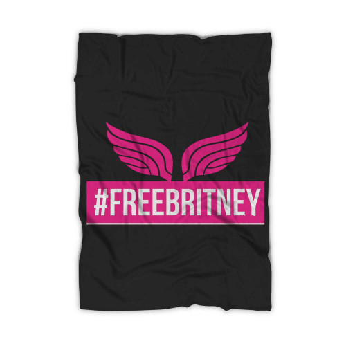 Free Britney Spears Movement Reads Blanket