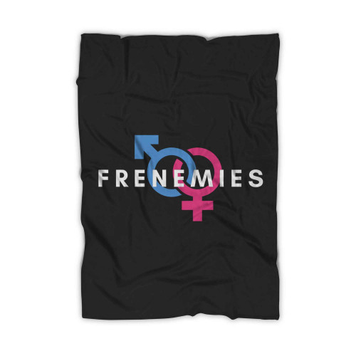 Frenemies Male Female Icon Blanket