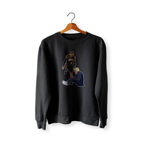 Allen Iverson The Stepover Stepping Over President Donald Trump Sweatshirt Sweater