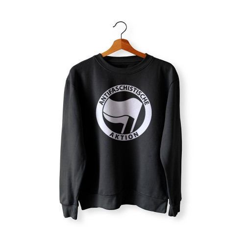 Antifa Crust Punk Meat Is Murder Sweatshirt Sweater
