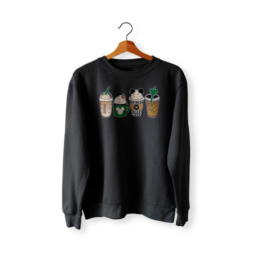 Coffee Disney Drinks Sweatshirt Sweater