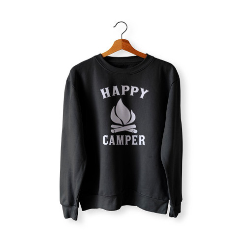 Happy Camper Art Love Logo Sweatshirt Sweater