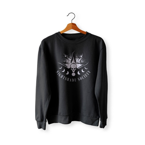 Nightshade Society Skull Sweatshirt Sweater