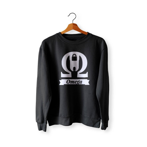 Omega Logo Art Love Logo Sweatshirt Sweater
