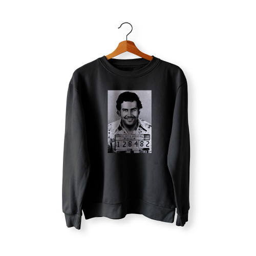 Pablo Escobar Mugshot Art Love Logo Sweatshirt Sweater