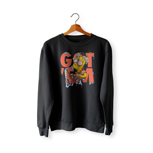 Simpson Got Em Art Love Logo Sweatshirt Sweater