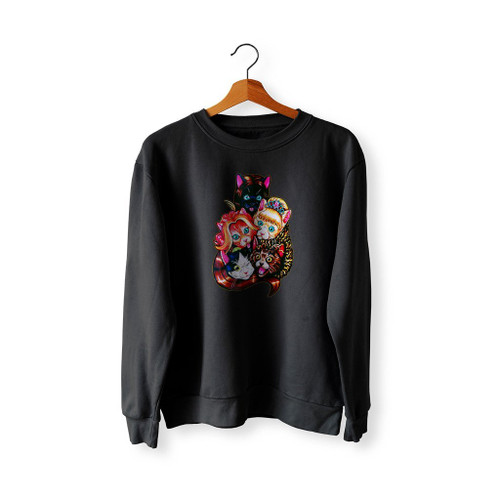 Spice Cats Purrs Sweatshirt Sweater