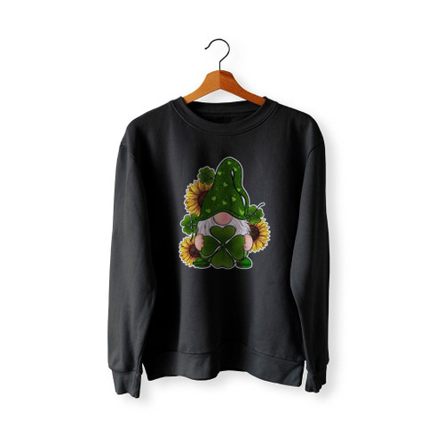 St Patrick Is Day Gnome Flower Sweatshirt Sweater