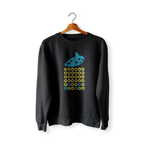 Zelda Inspired Ocarina Songs Sweatshirt Sweater