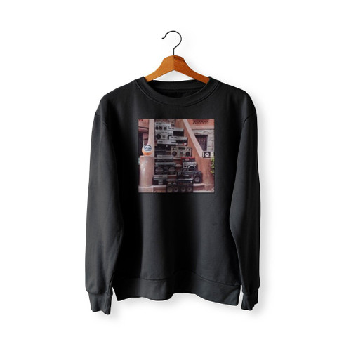 Boomboxes Old School Music Sweatshirt Sweater