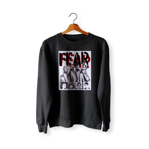 Fear Mask Music Rock Punk Band Sweatshirt Sweater