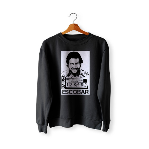 Pablo Escobar Mugshot Colombia Narcos Cocaine Cartel Sweatshirt Sweater