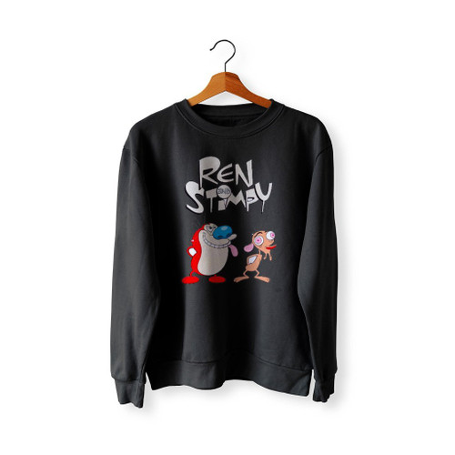 Ren And Stimpy Art Love Logo Sweatshirt Sweater