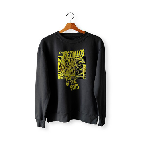 Rezillos Top Of The Pops Art Love Logo Sweatshirt Sweater