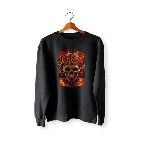 Slayer Skull And Cross Sweatshirt Sweater