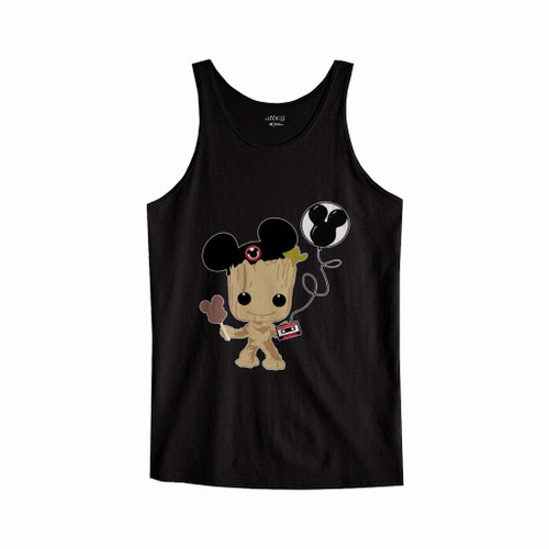 Baby Groot Disney Mickey Ears Tank Top