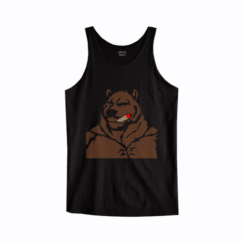 Cigar Bear Art Tank Top