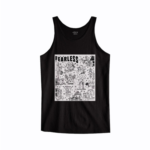 Fearless Album Tracks List Swiftie Fans The Eras Tour Tank Top