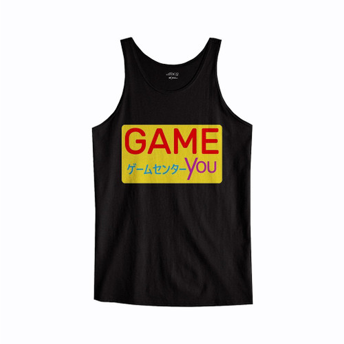 Game You Arcade Sign Tank Top