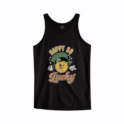 Happy Go Lucky St Patrick Is Day Tank Top