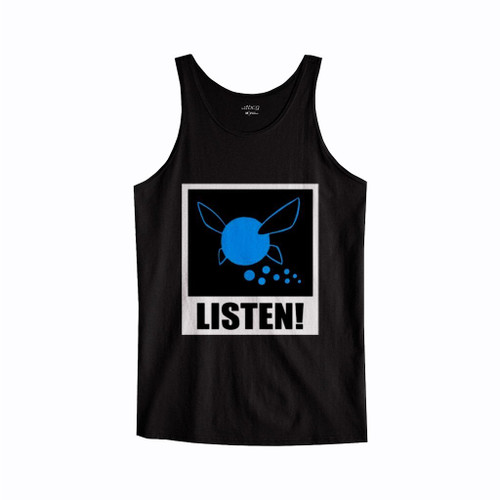 Navi Listen Zelda Inspired Ocarina Of Time Tank Top