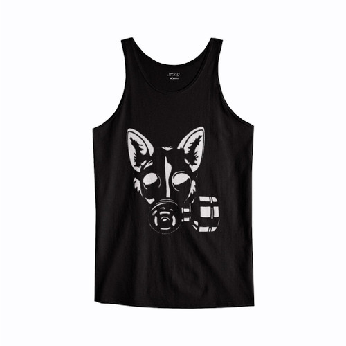 Puppy Gas Mask Tank Top
