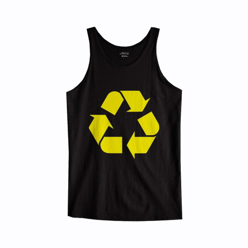 Recycle Yellow Logo Tank Top
