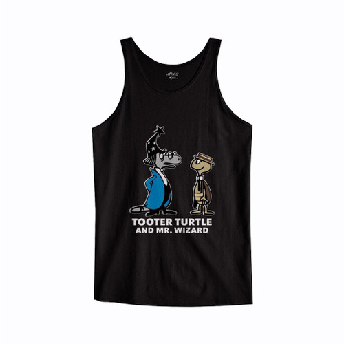 Tooter Turtle And Mr Wizard Tank Top