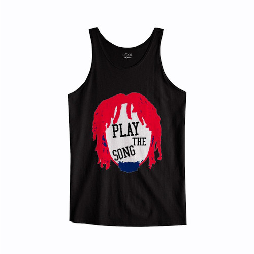 Tyrese Maxey Red Hair Philadelphia 76Ers Sixers Silhouette Play The Song Tank Top