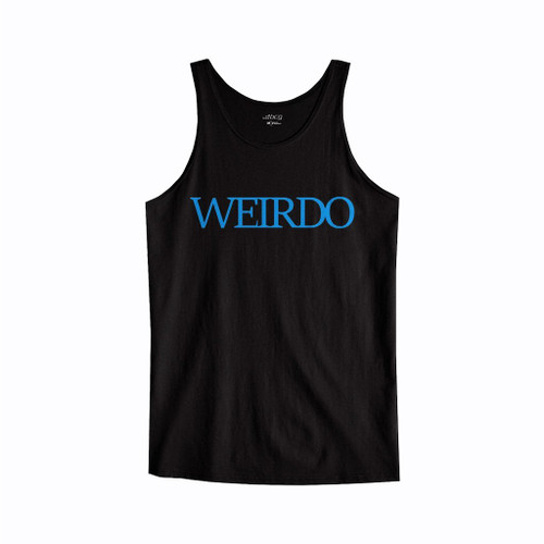 Weirdo Slogan Tank Top